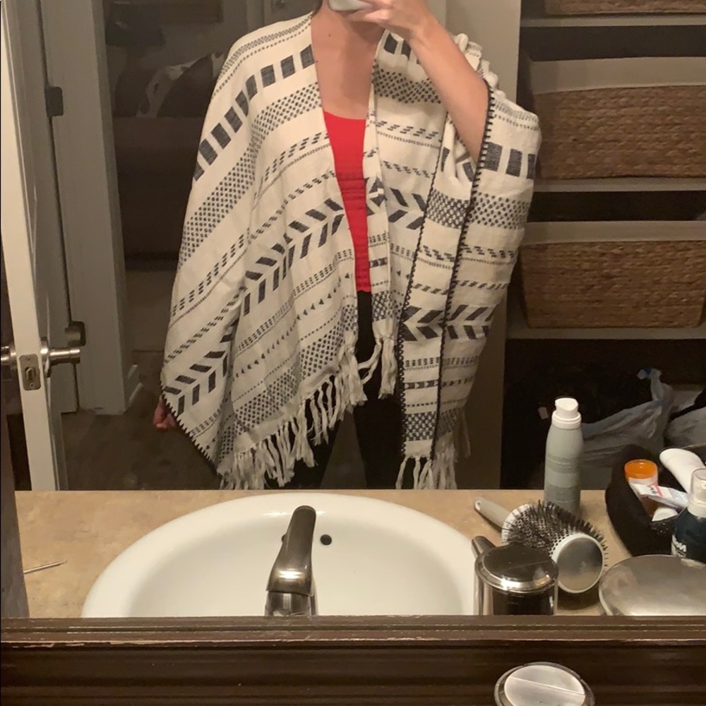American eagle poncho